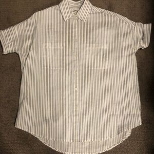 Madewell striped courier shirt